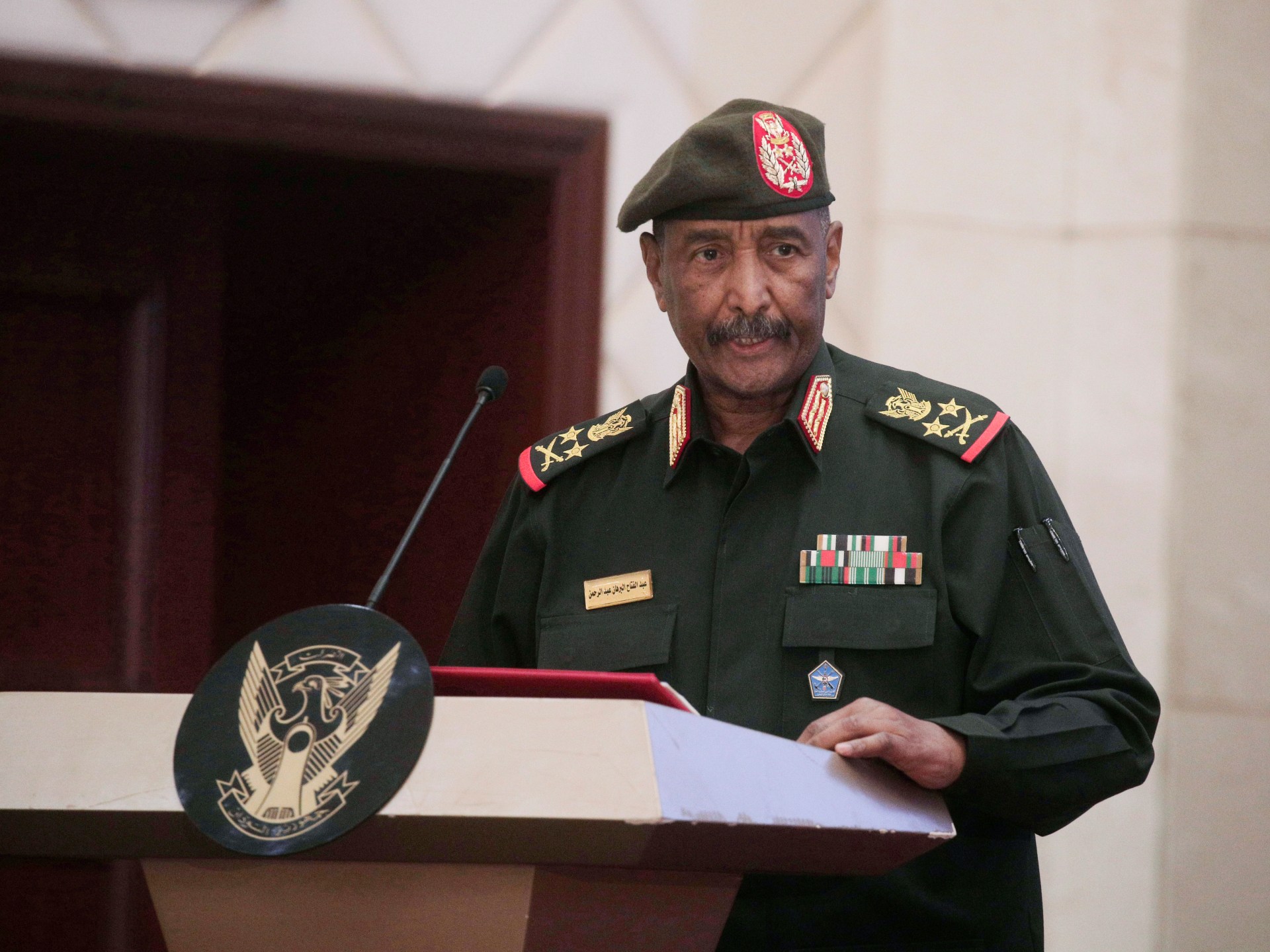 Sudan’s military leader accuses rival of committing war crimes
