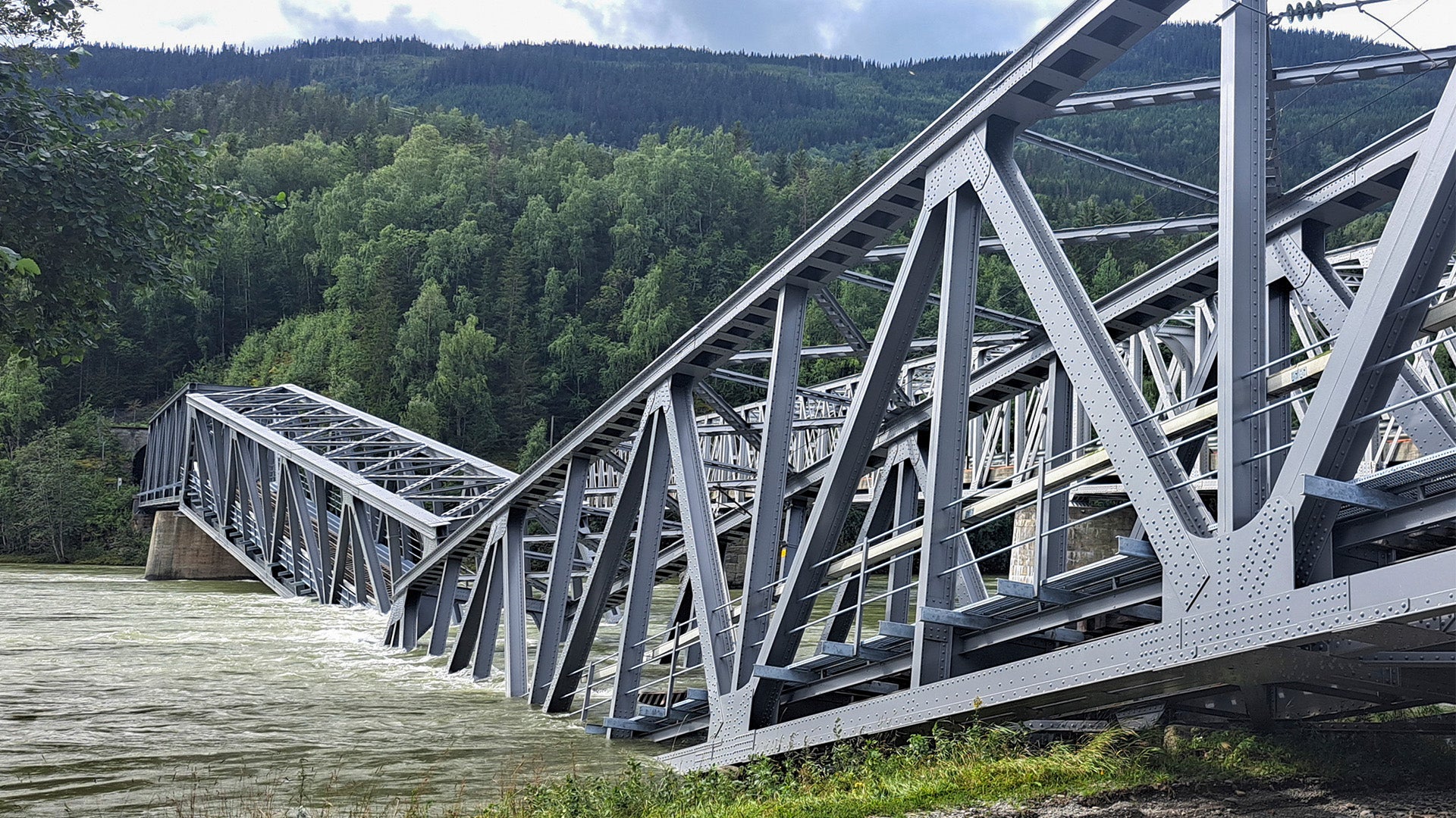 Bridge Collapses After Torrential Rain In Norway | Weather.com
