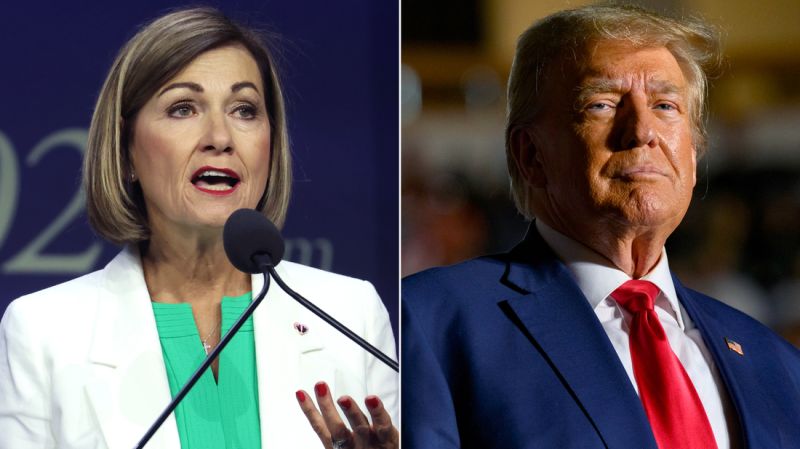 Iowa governor says voters won’t give Trump a pass for skipping state fair events