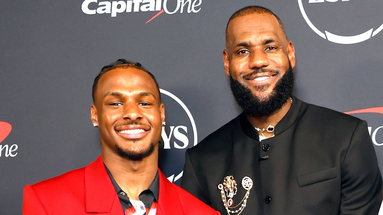 LeBron James Attends Dodgers Game With Son Bronny After His Cardiac Arrest