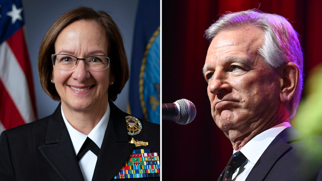 Tommy Tuberville Blocks Navy’s First Woman Leader, Leaving 3rd Military Branch Hanging