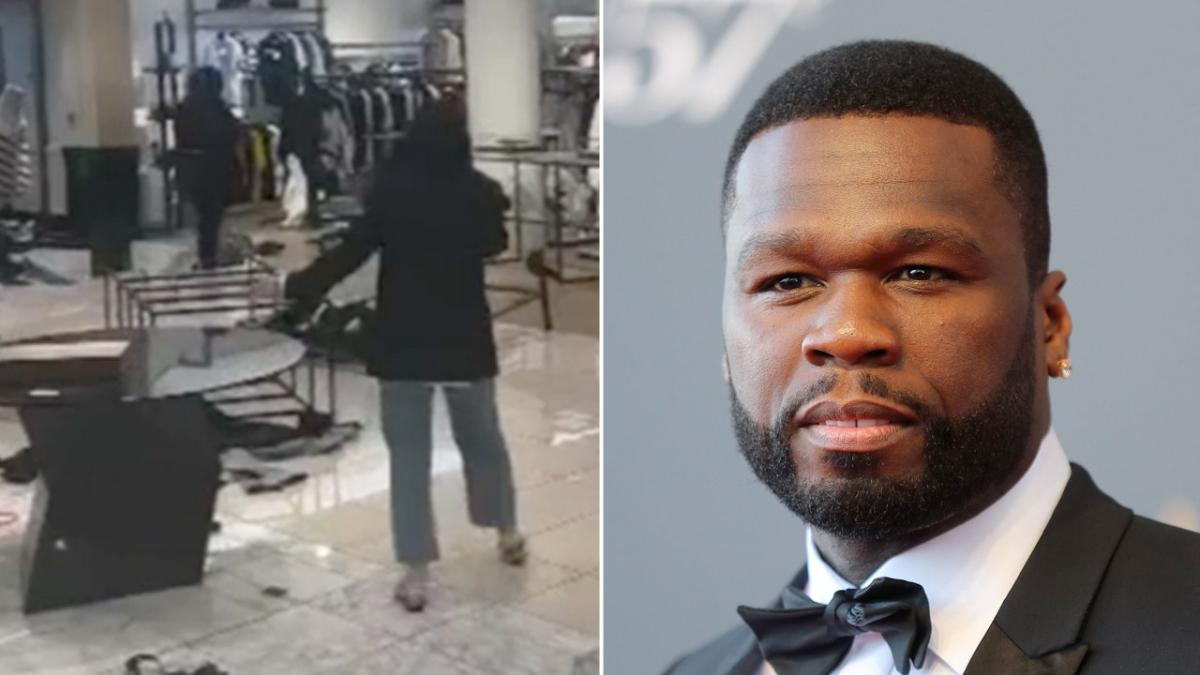 50 Cent says ‘told you LA was finished’ after viral flash mob smash-and-grab at Nordstrom