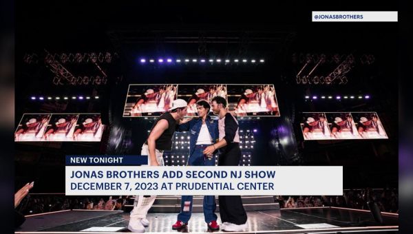 Jonas Brothers announce extra show at Newark’s Prudential Center
